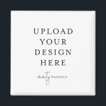Magnet 2" Square<br><div class="desc">Customise your design in Templett. After you are done editing,  download your file in a JPG format (don't forget to turn on the bleed option). Upload your design here by clicking on the blue "Personalise" button.</div>