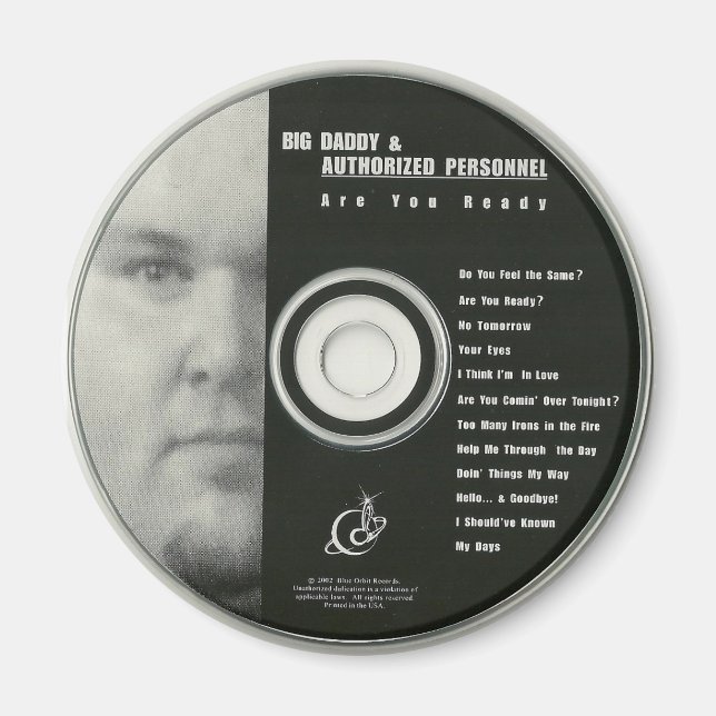 Magnet 5 - BD&AP "Are You Ready" CD (Front)