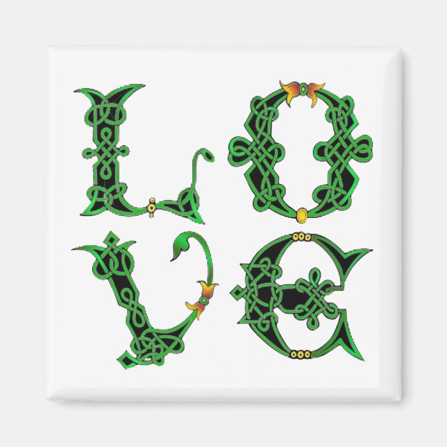 Magnet-A Celtic Love Magnet (Front)