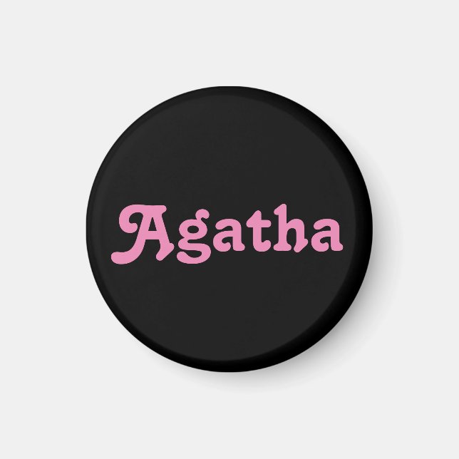 Magnet Agatha (Front)