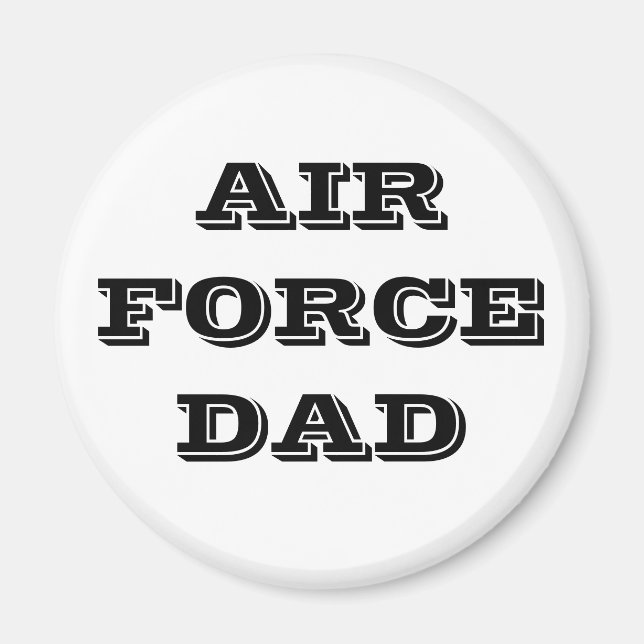 Magnet Air Force Dad (Front)