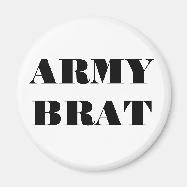 Magnet Army Brat (Front)