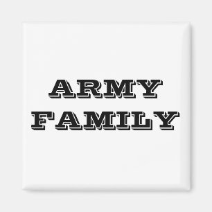 Magnet Army Family