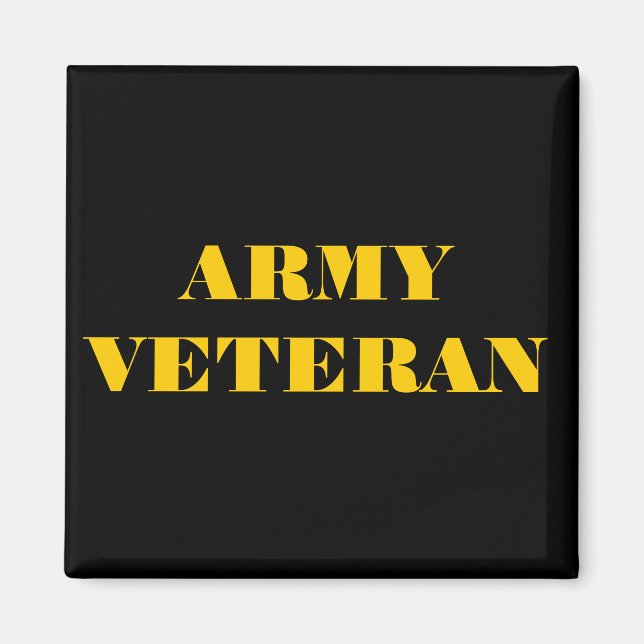 Magnet Army Veteran (Front)