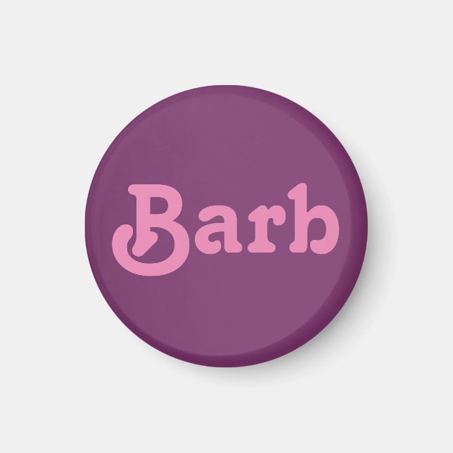 Magnet Barb (Front)