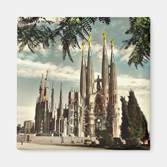 Magnet - Barcelona, Sagrada Familia (Front)