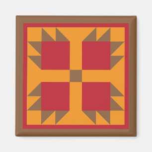 Magnet - Bear Paw (fall colours)