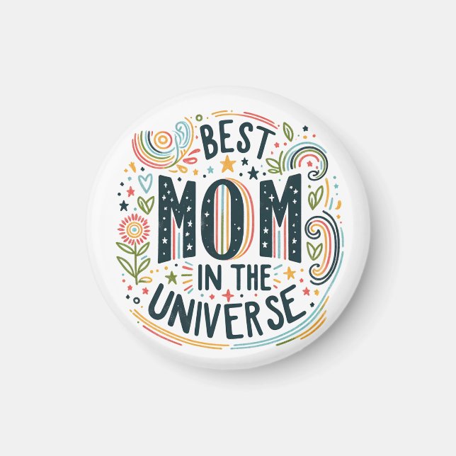 Magnet Best Mum in the Universe (Front)