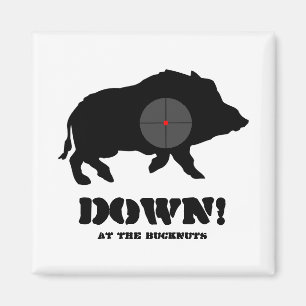 Magnet - Black Hog Down!, At the Bucknuts