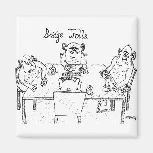 Magnet - bridge trolls