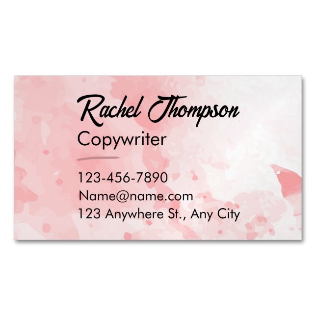 Magnet Business Card Magnet (Front)