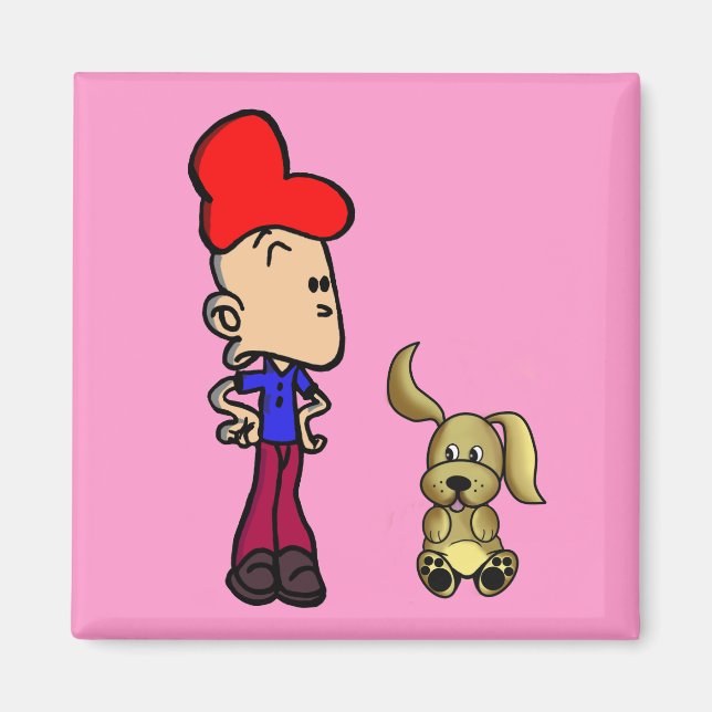 magnet "cartoon art" (Front)