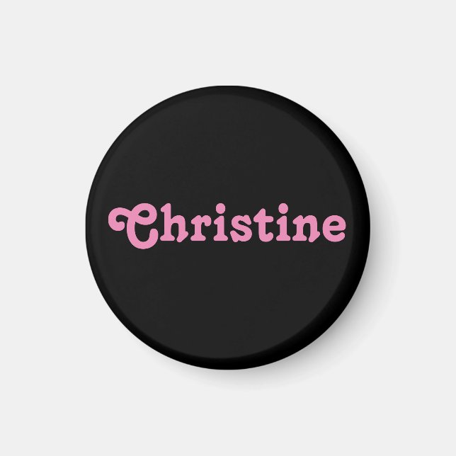 Magnet Christine (Front)