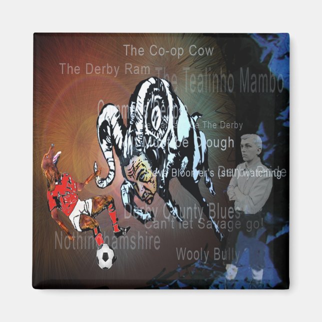 Magnet "Derby Fan Fayre" (Front)