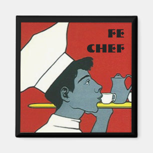 MAGNET DESIGN VINTAGE AD UPDATED FOR FE CHEFS