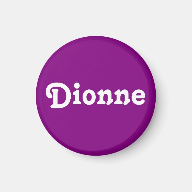 Magnet Dionne (Front)
