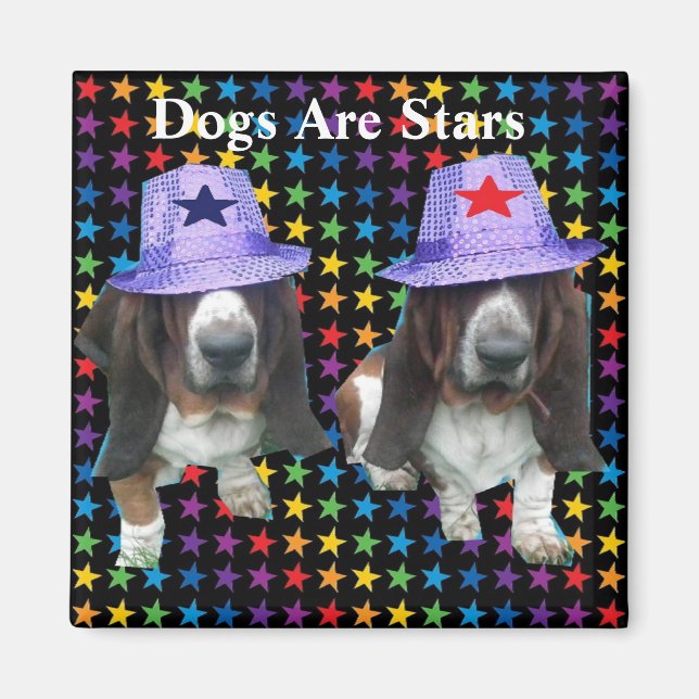 Magnet Dogs Are Stars (Front)