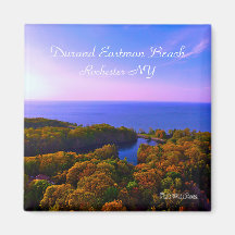 Magnet - Durand Eastman Beach in Autumn