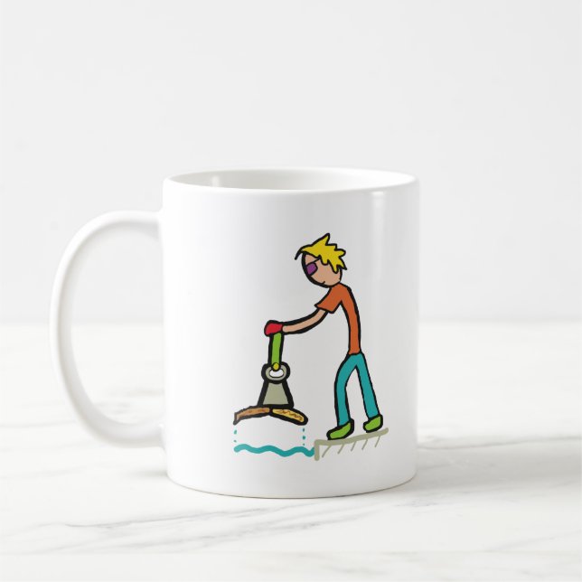 Magnet Fishing Coffee Mug (Left)