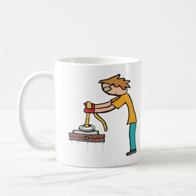 Magnet Fishing Coffee Mug (Left)