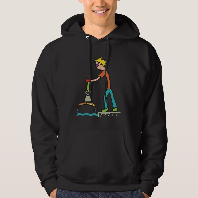 Magnet Fishing Hoodie (Front)