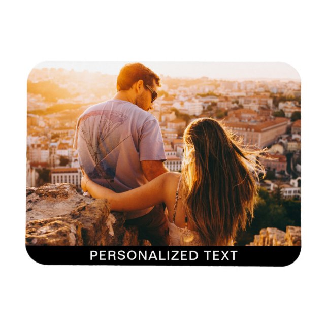 Magnet Flexible Your Photo & Text (Horizontal)