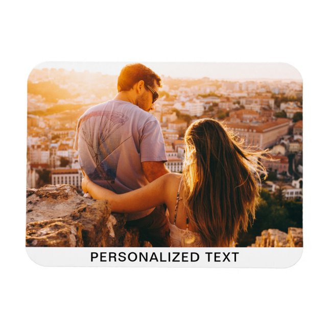 Magnet Flexible Your Photo & Text (Horizontal)