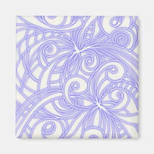 Magnet Floral abstract background