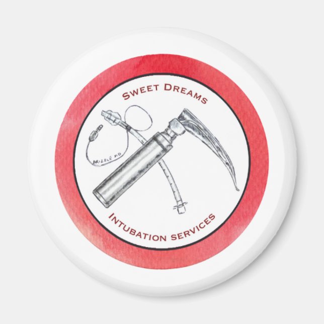 magnet for doctor- anaesthesiologist (Front)