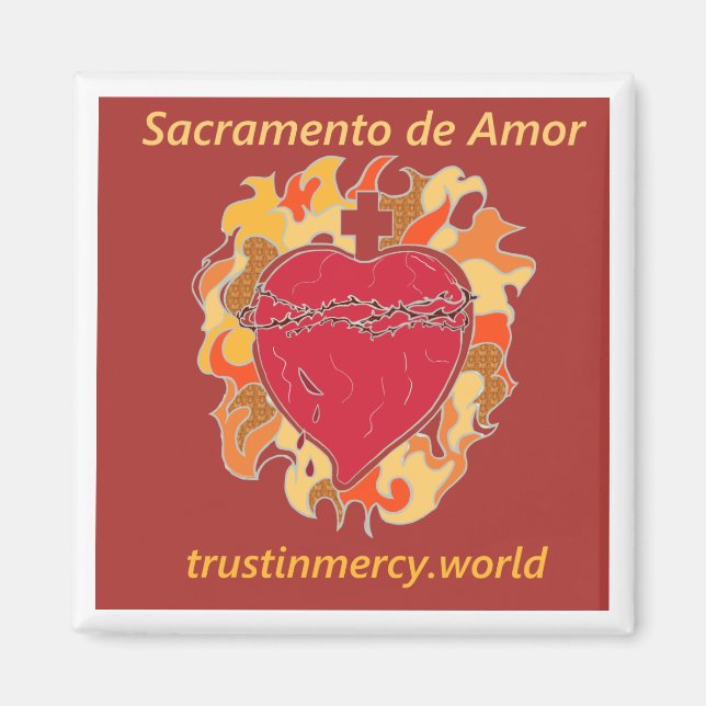 Magnet for Sacramento de Amor (Front)