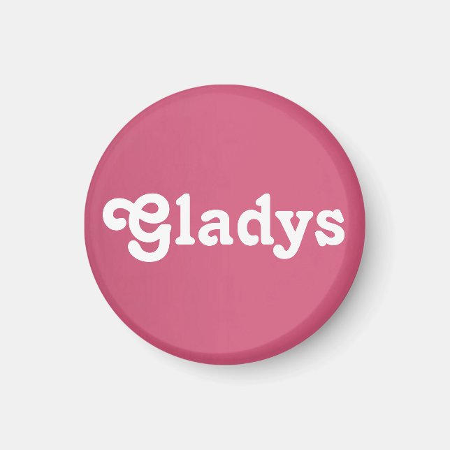 Magnet Gladys (Front)