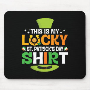 Magnet Gold Coins Irish Shamrocks This Is My St Pa Mouse Mat