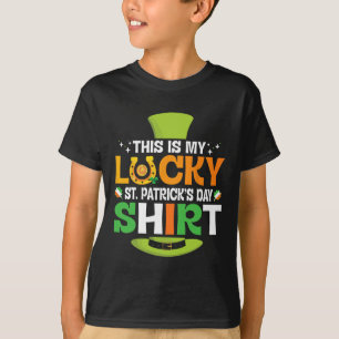 Magnet Gold Coins Irish Shamrocks This Is My St Pa T-Shirt