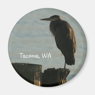 Magnet:  Great Blue Heron Magnet