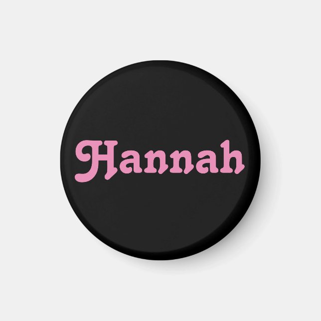 Magnet Hannah (Front)