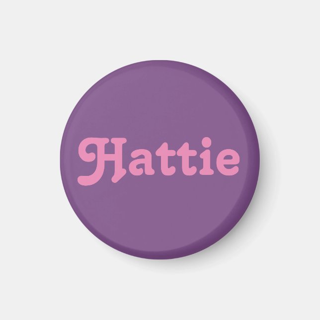 Magnet Hattie (Front)