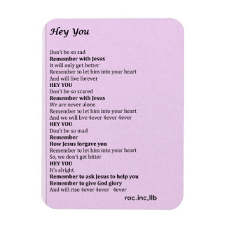 magnet ,"Hey you"