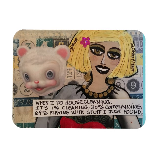 Magnet-housecleaning Magnet (Horizontal)