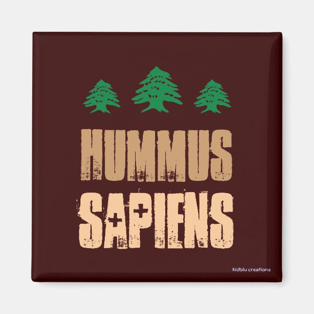 magnet - Hummus Sapiens (Front)