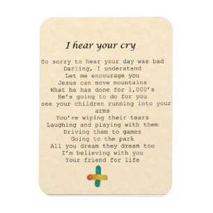 magnet-'I hear your cry" Magnet