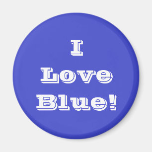 Magnet I Love Blue