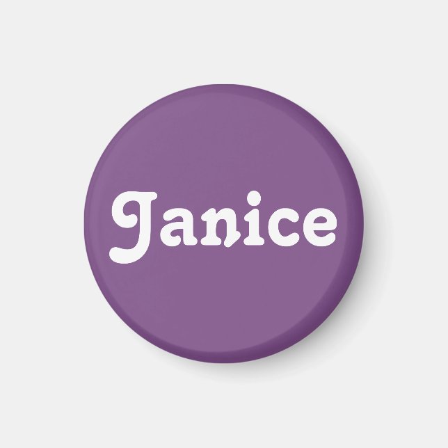 Magnet Janice (Front)