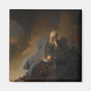 Magnet Jeremiah Jerusalem Rembrandt