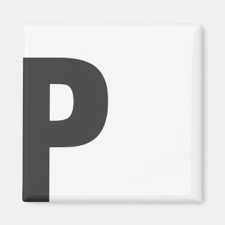 Magnet letter ‘P’