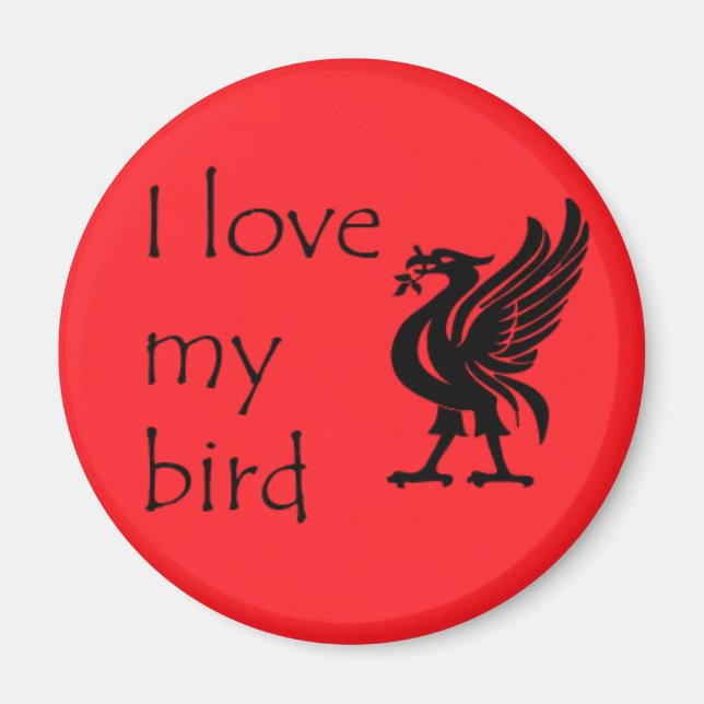 Magnet - Liverpool Liverbird (Front)
