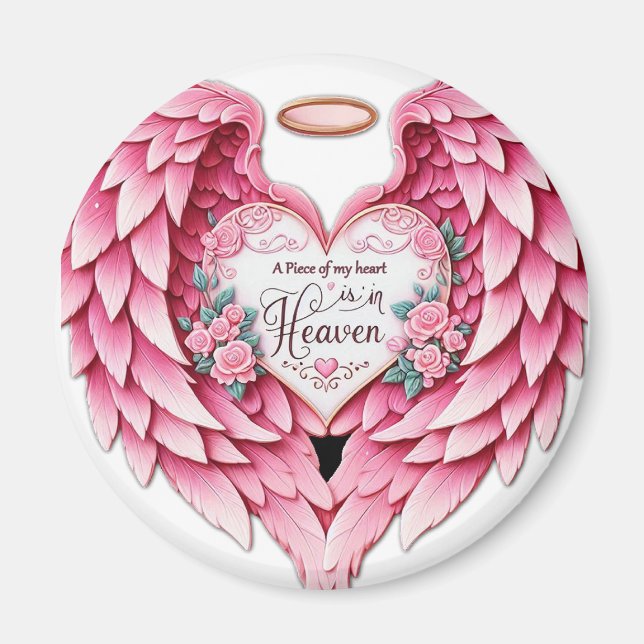 Magnet Memorial Heaven Mother (Front)