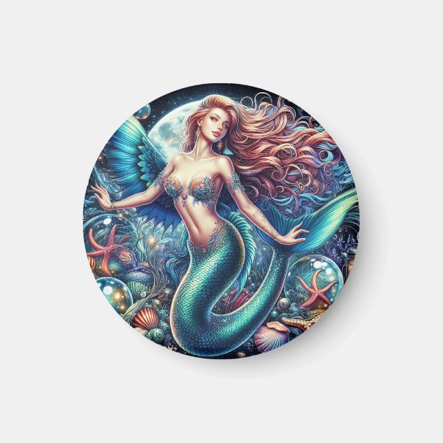 Magnet - Mermaid Under the Sea (Front)