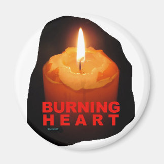 Magnet mit BURNING HEART