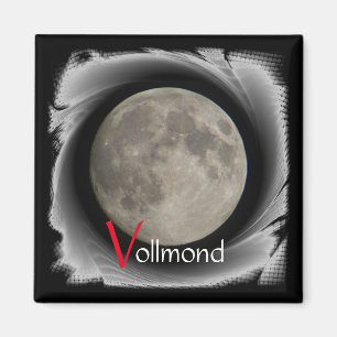 Magnet mit Vollmond