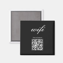 Magnet | Modern Wifi Qr Code